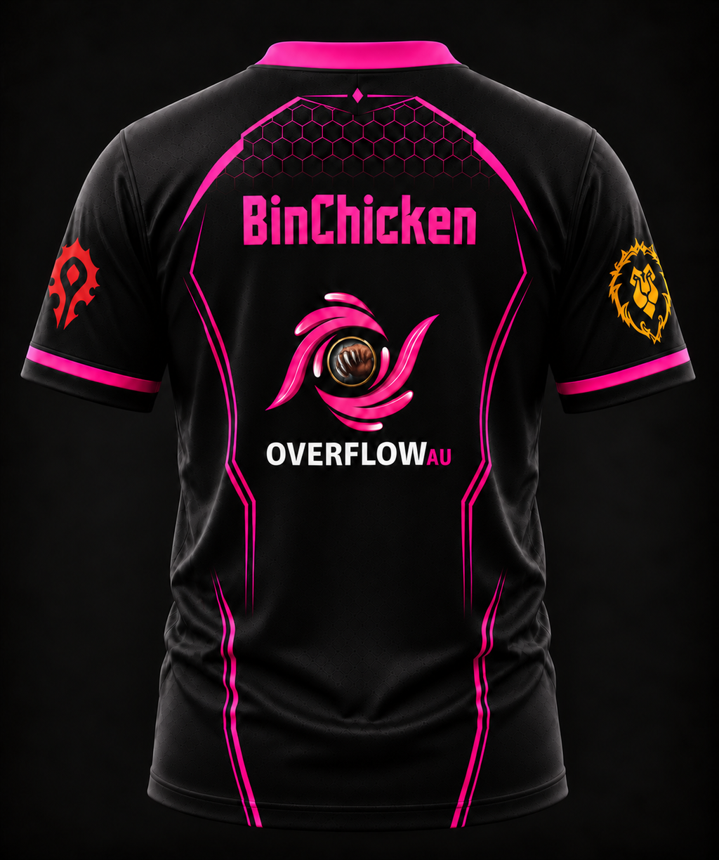 Overflow Guild - 2026 Jersey (Pink Variation)